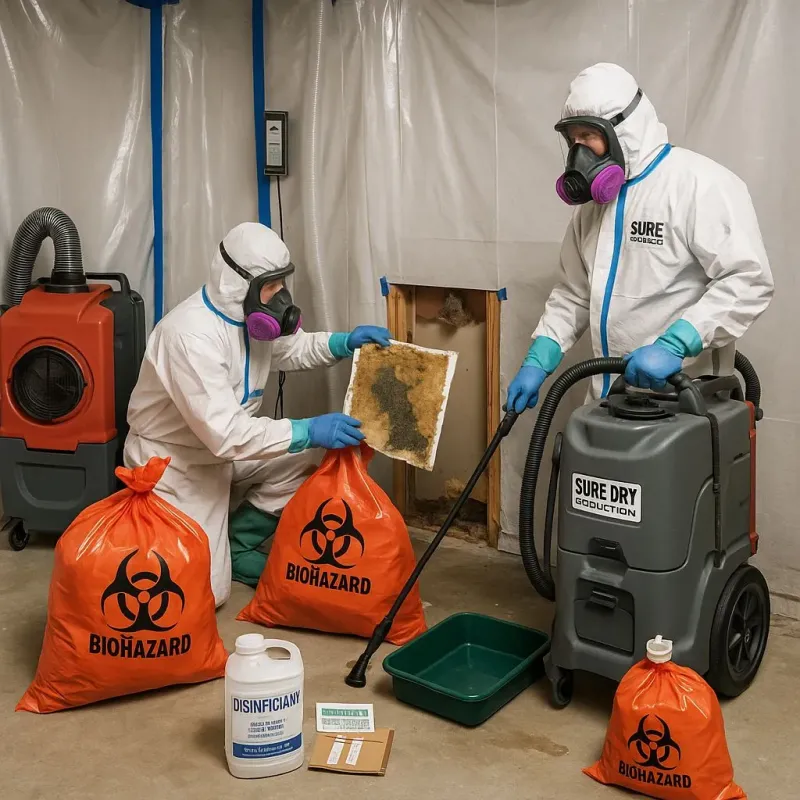 Contaminated Water Handling Protocols process in Independence County, AR